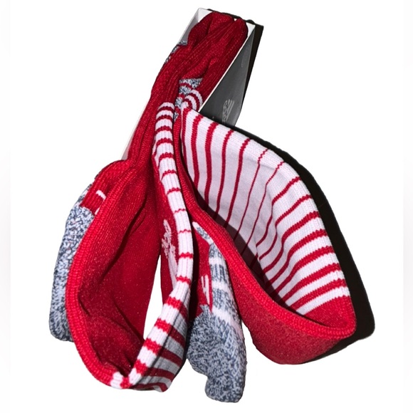 Adidas Team Speed OTC Soccer Socks 1 Pair Youth 13C-4Y Red & White w Logo NEW! - Picture 6 of 11